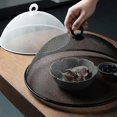 thumbnail image 2 of Food Cover with Ring Handle Fresh-Keeping Iron Table Mesh Cage Kitchen Tools, 2 of 5