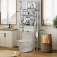 thumbnail image 2 of Estante Baño sobre Inodoro, 3 Niveles Estante de Almacenamiento para Baño sobre Organizador de Inodoro,Repisa de Baño de Acero Inoxidable, 2 of 2
