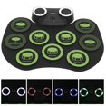 thumbnail image 4 of Sonew Electronic Drum Kit Portable USB Electric Drum Set with Speaker Musical Instrument,Musical Instrument,Electric Drum Set, 4 of 11