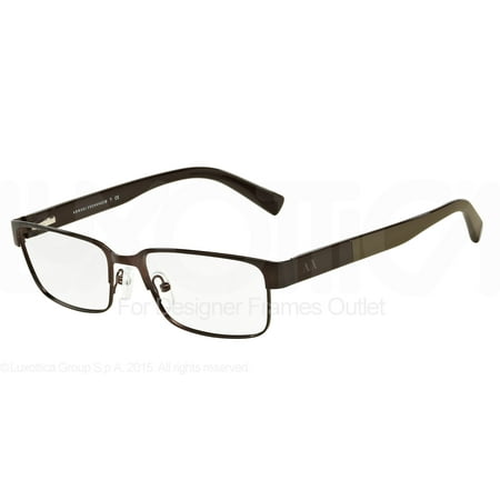 ARMANI EXCHANGE Eyeglasses AX 1017 6083 Matte Brown 54MM