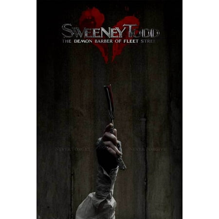 Sweeney Todd: The Demon Barber of Fleet Street POSTER (11x17) (2007) (Style