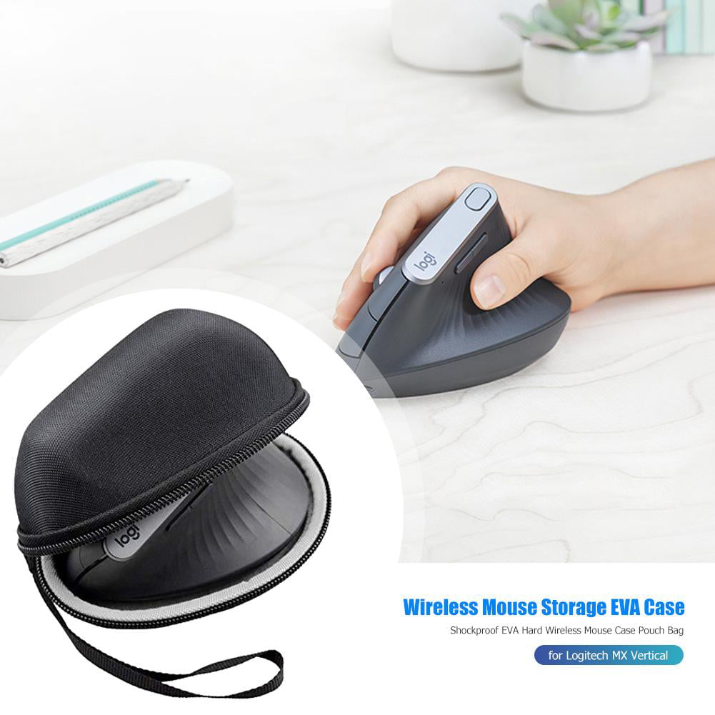Qionma Shockproof EVA Wireless Mouse Case Pouch Bag Logitech MX Vertical | Walmart Canada
