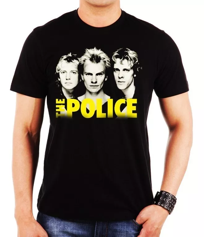 Camiseta The Police Estonada | Frete Grátis