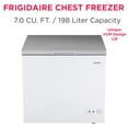 thumbnail image 5 of Frigidaire 7.0 Cu. ft. Garage Ready Chest Freezer, Deep Freezer with Stainless Steel Lid, White, 5 of 8
