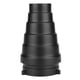 thumbnail image 2 of Moyic Filtro de montaje Bowens de tubo de haz de luz de rejilla de panal Snoot para Flash estroboscópico de estudio Accesorios de cámara y óptica, 2 of 8