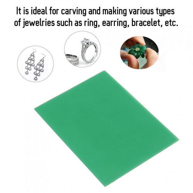 Cera para joyería grabado de joyería verde modelo para hacer joyas cera para tallar herramienta para encerar pendientes para joyería ANGGREK Otros