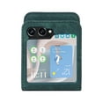thumbnail image 6 of Dteck for Galaxy Z Flip 5 Wallet Case, Business Style Premium PU Leather Galaxy Z Flip 5 Card Holders Slim Fit for Women Men Protective Phone Case for Samsung Galaxy Z Flip 5 5G 2023,Green, 6 of 6