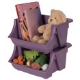 thumbnail image 3 of Neatfreak Kids empilable bac de rangement, Paquet de 2, 3 of 8