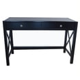 thumbnail image 1 of Linon Bureau en Bois Anna en Noir, 1 of 7