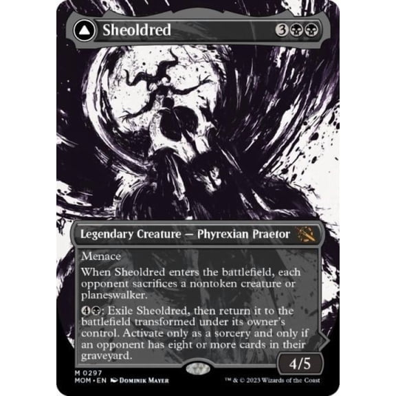 Magic the Gathering - March of the Machine - Sheoldred (Showcase) Near Mint