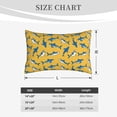 thumbnail image 4 of Lsque Shark Print Pattern Pillow Case – Soft & Cozy Throw Pillow Cover, Hypoallergenic Cushion Case for Sleeping Women with Envelope Closure-20"x30", 4 of 6