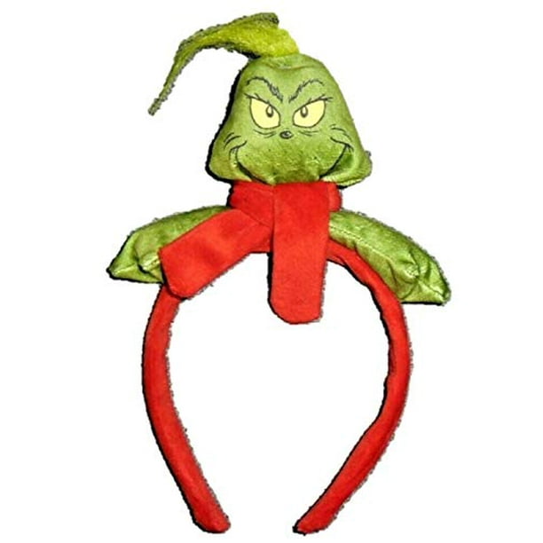The Grinch Dr. Seuss who Stole Christmas Headband Green