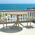 thumbnail image 5 of Compamia Sky 42 inch Round Dining Table Taupe, 5 of 8