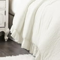 thumbnail image 3 of Lush Decor Reyna Full/Queen White 3Pc Comforter Set, 3 of 6