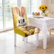 thumbnail image 1 of CaiYueKe Easter Bunny Chair Covers, Festive Dining Chair Decor for Holiday Party Spring Home Decorations, Washable Polyester Slipcovers for Kitchen Table Celebration Gathering, 1 of 7