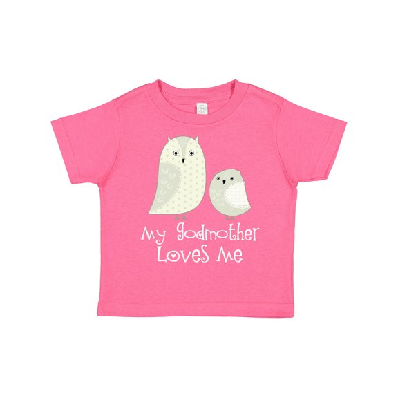 Inktastic My Godmother Loves Me Boys or Girls Toddler T-Shirt