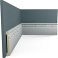 thumbnail image 5 of Ekena Millwork 4"H x 5/8"P x 94 1/2"L Sussex Baseboard Moulding (8-Pack), 5 of 6