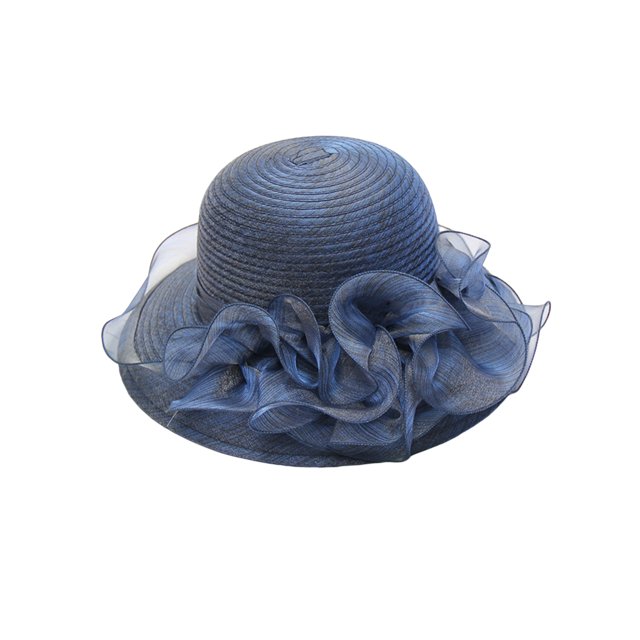 Txlixc Kentucky Flower Sombrero para el sol Sombrero de verano de maíz ancho para mujer para boda, fiesta, iglesia, vacaciones Txlixc moda