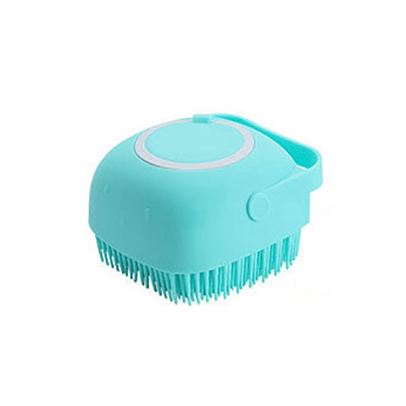 Silicone Body Brush Shower Scrubber with Shower Gel Dispenser Function