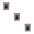 thumbnail image 1 of Sidaley Imagen Marco de arte para niños Banda elástica decorativa Rectangular Salón de casa Obra de arte Marcos de pintura Marrón Type1 NO1, 1 of 6