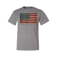 thumbnail image 2 of Wild Bobby, American Game Flag Baseball Bat, Sports, Men's Graphic Tees, Heather Grey, 2XL, 2 of 3