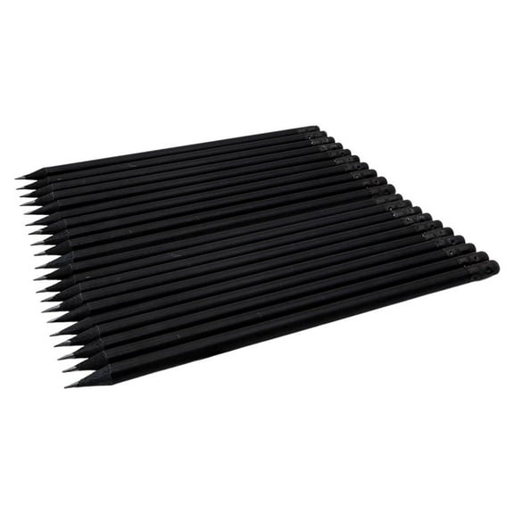 Toyvian 20pcs HB Pencils Wooden Black for Sketching and Drawing Supplies for All Ages