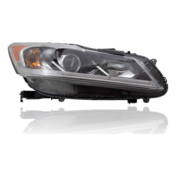 Headlight Assembly - Cooling Direct Fit/For HO2503168 16-17 Honda Accord-Sedan LX-Model - Right Hand - Passenger, Halogen-Type, CAPA