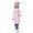 Light Pink, variant on TOPTIE Kids Apron and Chef Hat Set, Adjustable Cotton Child Cooking Kitchen Apron, S-XXL-Blue-XL