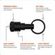 thumbnail image 3 of con Portabrocas de 12 Piezas, Portabrocas de Vástago Hexagonal de 1/4 Pulgada, Diseño de Cambio Rápido para Destornillador, Destornillador y Brocas, 3 of 5