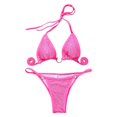 thumbnail image 1 of ENJOYW 2 Pcs/Set Women Swimsuit Strap Backless Halter Neck Rhinestone Summer Bathing Suit for SwimmingPolyester, 1 of 7
