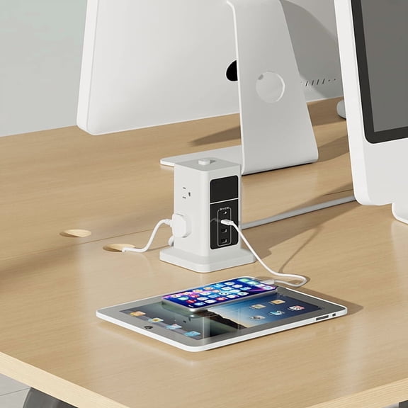 CAMDUCK 4K X7 160°Indoor Home Security Cameras for Baby/Elder/Dog/Pet Camera ,White