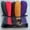 Green+Violet+Black+Pink+Orange, variant on African Exfoliating Net Sponge, Authentic, Ethically sourced from Nigeria, 45 inches Long, Back Scrubber for Daily use