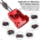thumbnail image 2 of Power Wheel Adapter for Milwaukee M18 Battery 18V Converter with Fuses and Wire Terminals 2 Packs, 2 of 5