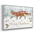 thumbnail image 4 of Woodland Christmas Collection A - Framed Gallery Wrapped Holiday Canvas - 25 x 37 - White Frame, 4 of 9