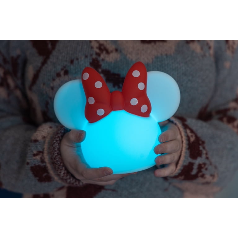 Disney, Color Changing Minnie Mouse LED Lamp, 66945, Dimmable