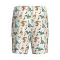 thumbnail image 7 of Daiia Summer Dinosaur Mens Woven Stretch Pajama Short,Short Pajama Pants-XX-Large, 7 of 7