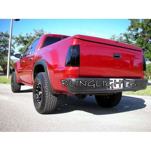 Mitsubishi Raider Murdered Out Taillamp Covers Taillight Tinted Overlays