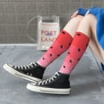 thumbnail image 5 of Xecao Watermelon Print Compression Socks for Both Men And Women for Running, Travel, Flight, Nurse, 5 of 6