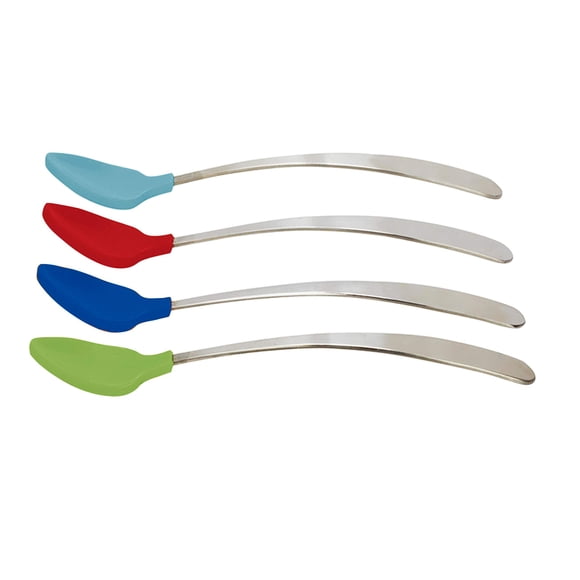 Juego de cucharas para bebés NUK First Essentials Soft-Bite con bandeja