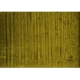 thumbnail image 1 of Ahgly Company Indoor Rectangle Abstract Yellow Contemporary Area Rugs, 4' x 6', 1 of 4