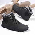 thumbnail image 5 of KANG Winter Ankle Boots Thermal Lace Up Couple Shoes Fashionable Slip On Design Comfortable Warm Footwear For Cold Weather Outdoor Daily Use, 5 of 9