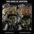 thumbnail image 3 of GEN 6 Tactical Headset Hunting Shooting Noise Reduction Headset for OPS Core ARC and Wendy M-LOK Helmet Head Mounted 2 in 1, 3 of 5
