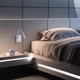 thumbnail image 2 of lampara de pared zuri blanca con luz led, 2 of 7
