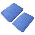 thumbnail image 2 of Summer Savings Clearance! Boovnll Bathroom Rugs, 2Pcs 16x24" Super Soft & Absorbent Thicken Velvet Bath Mat, Quickly Dry Non-Slip Bath Mats for Bathroom, Kitchen, Door Mat, Toilet Mat, Bathroom Mat, 2 of 5