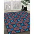 thumbnail image 2 of Ahgly Company Indoor Rectangle Patterned Plum Purple Area Rugs, 2' x 3', 2 of 6