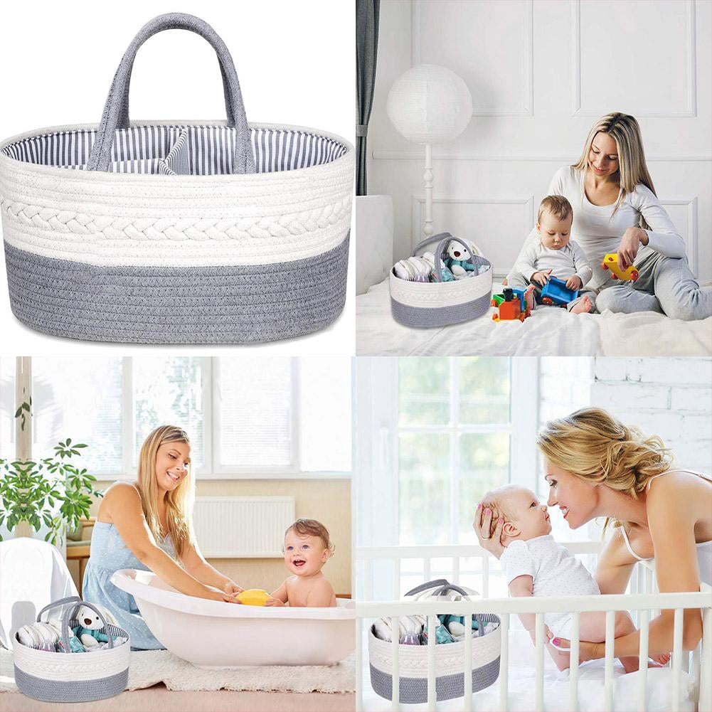 nappy storage basket