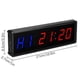 thumbnail image 4 of LED Fitness Timer with Remote 6 Digit LED Wall Digital Timer Stopwatch Clock for Game Training, 4 of 5