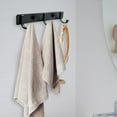 thumbnail image 5 of Coat rack in wall Mounted Wall Bathroom Towel Hooks for Backpack Hanging Towel 3 Hooks, 5 of 8