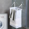 thumbnail image 3 of Hi.FANCY Wall Hanging Laundry Basket Underwear Socks Bucket Clothing Storage Bag Bathroom Laundry Organizer, 3 of 9