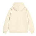 thumbnail image 3 of VBARHMQRT Skeleton Sweatshirt Men's Autumn and Winter Loose Patchwork Colour Pullover Style Hooded Sweatshirt Textured Casual Sports Jacket Top, 3 of 3